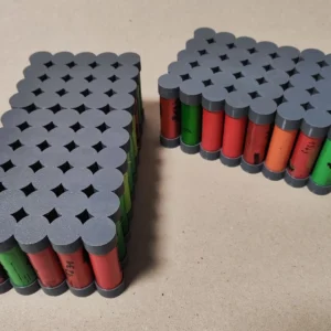 18650 Batterie Organizer Set | Kompakte Akku Aufbewahrung