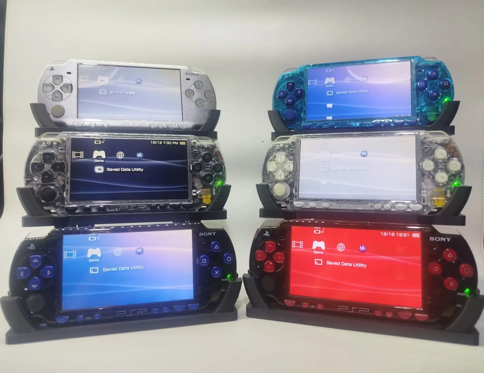 PSP Display Ständer Modular | Retro Handheld Halterung