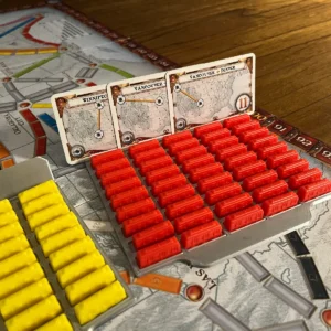 Zug um Zug Organizer & Kartenhalter | Brettspiel Zubehör