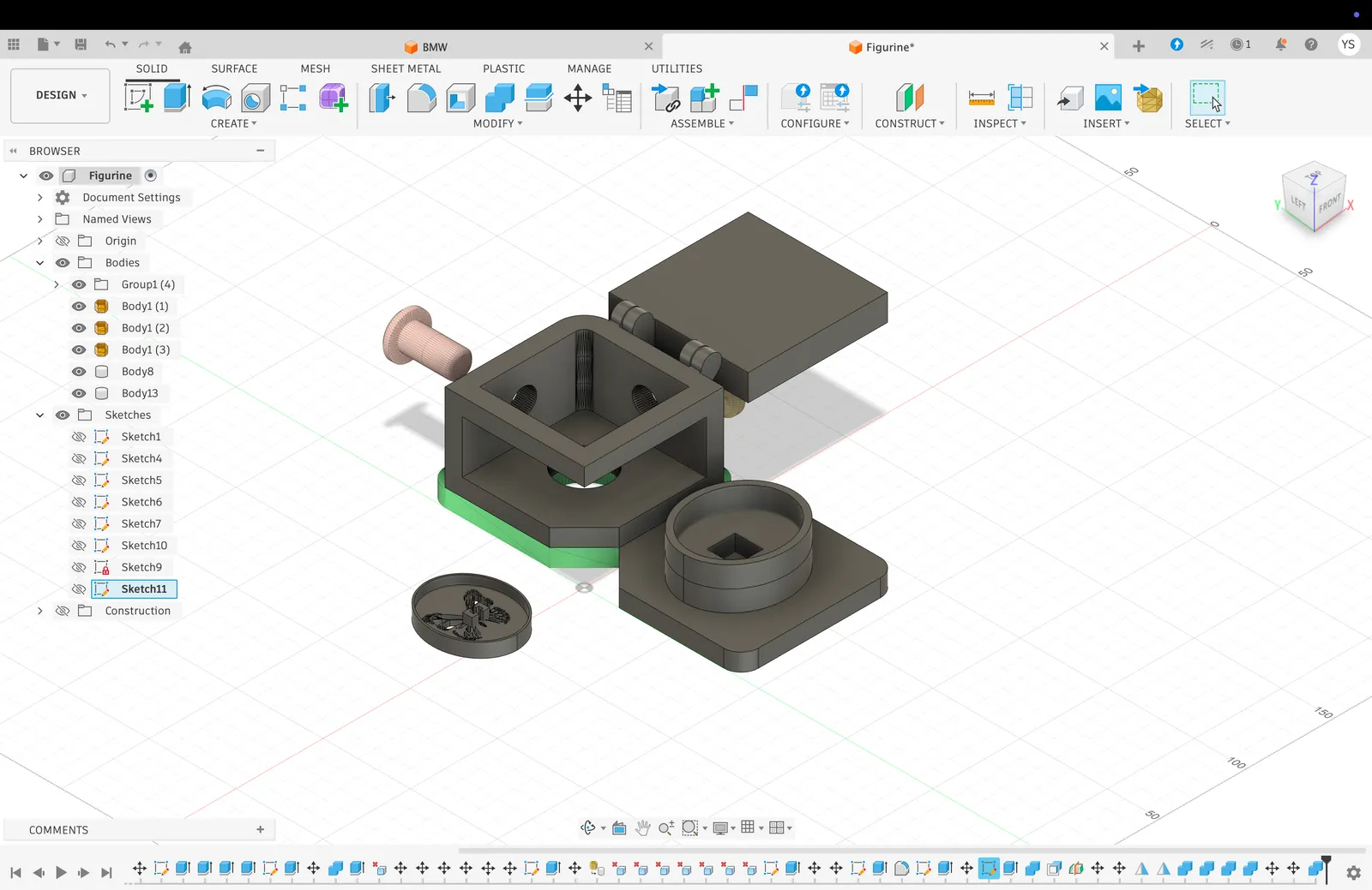 Fidget Toy Desktop Figur | Stressabbau & Büro Gadget