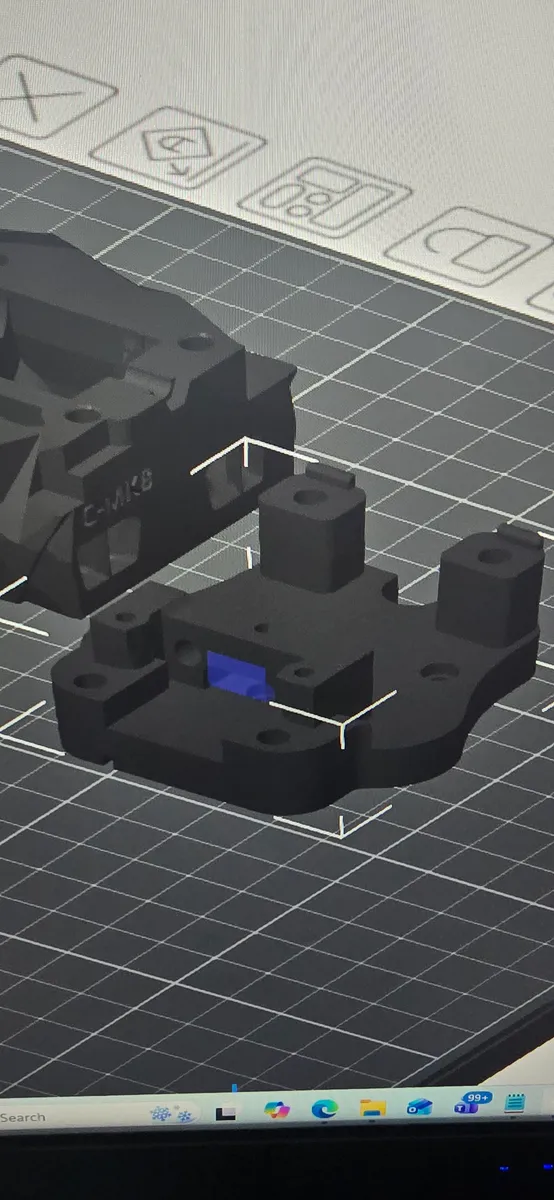 Ender 3 Stealthburner Mount | BLTouch Adapter für Voron Toolhead