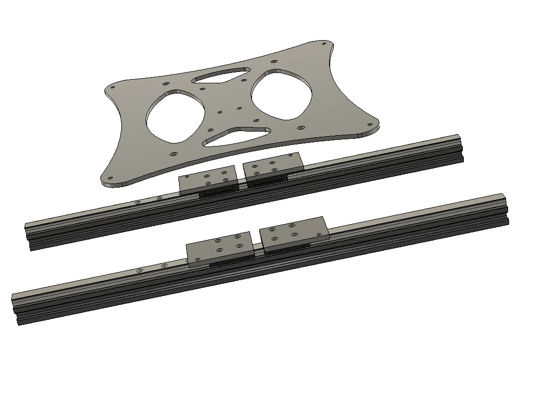 CR-10S Pro Y-Achse Linear Rail Upgrade | 3D-Drucker Zubehör
