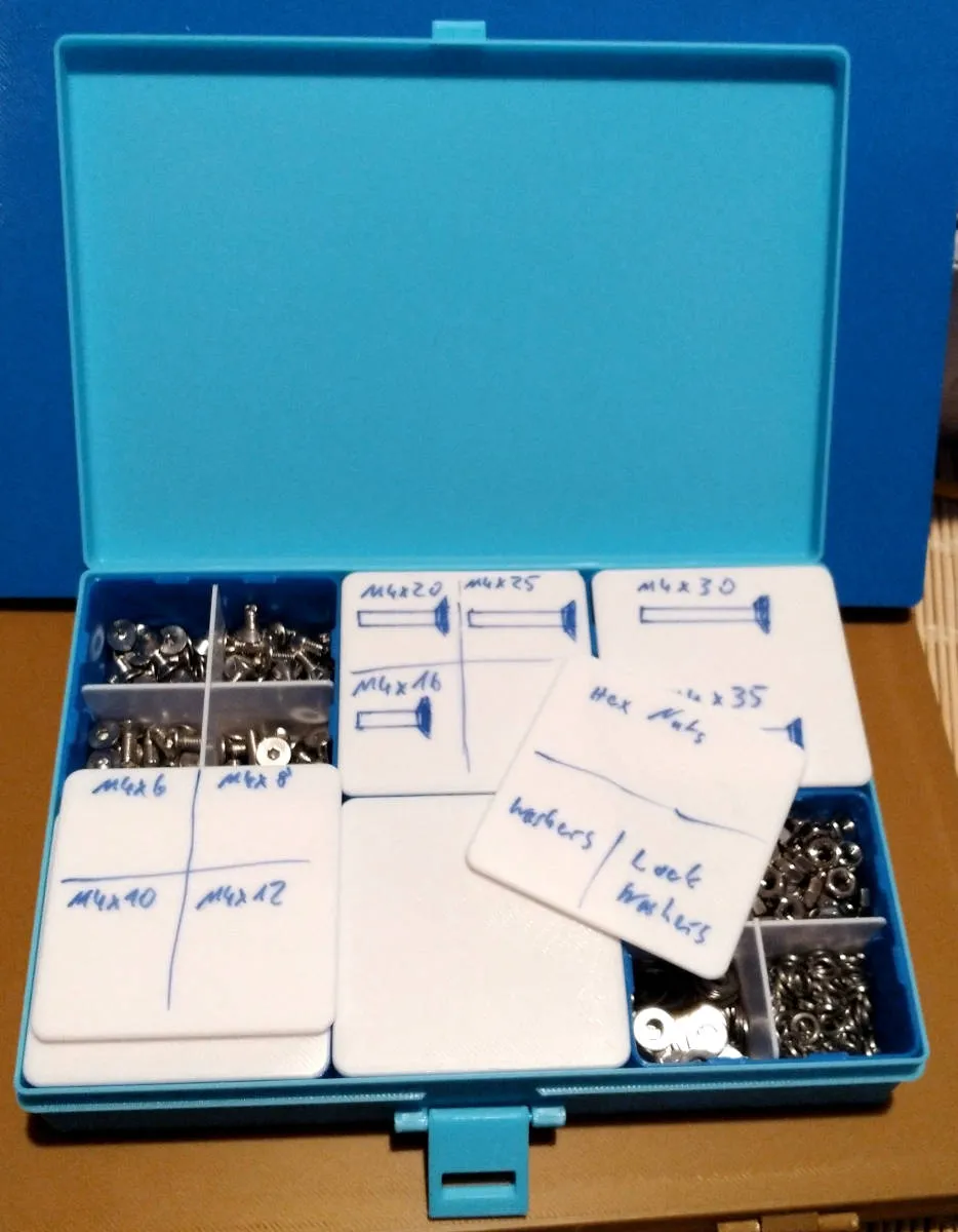 Mini Sortierbox System 58 | Modulare Aufbewahrungsbox