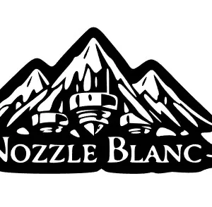 Nozzle Blanc Wanddeko | 3D-Druck Wandkunst Logo