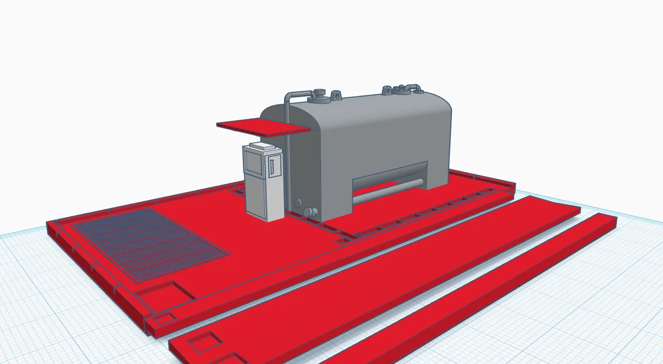 Dieseltank NDN 16 H0 1:87 | Modellbau Zubehör