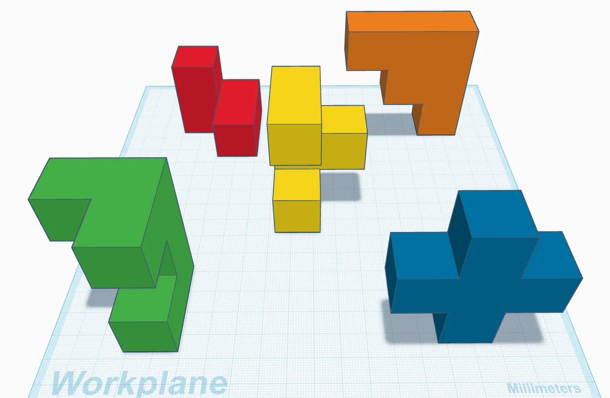 3D Würfel Puzzle Geduldspiel