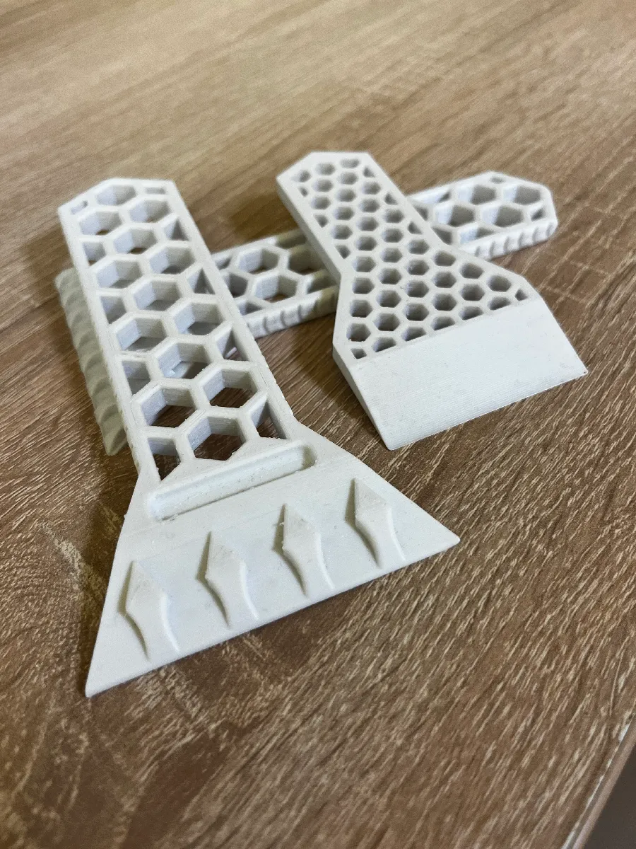 Eiskratzer & Druckbettschaber Set | Robustes Waben-Design