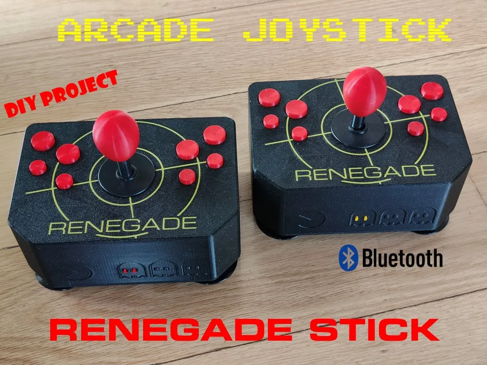 Renegade Stick Arcade Joystick | Bluetooth Retro Gamepad
