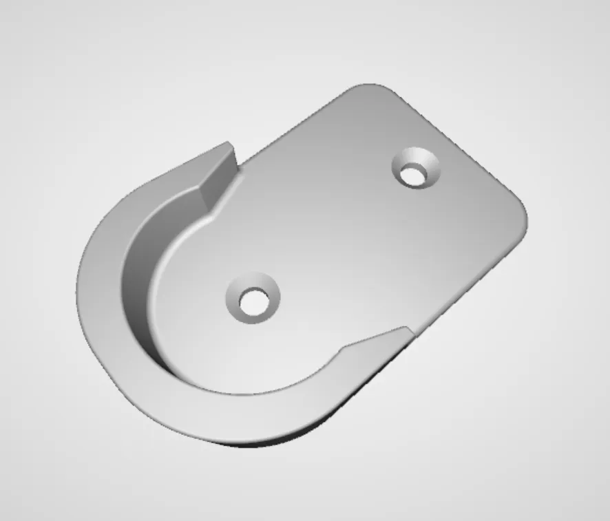 Kleiderstangen-Halterung 33.7mm | Robuste Wandhalterung