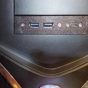 3.5 Zoll USB-C & USB-A Frontblende | PC Gehäuse Erweiterung