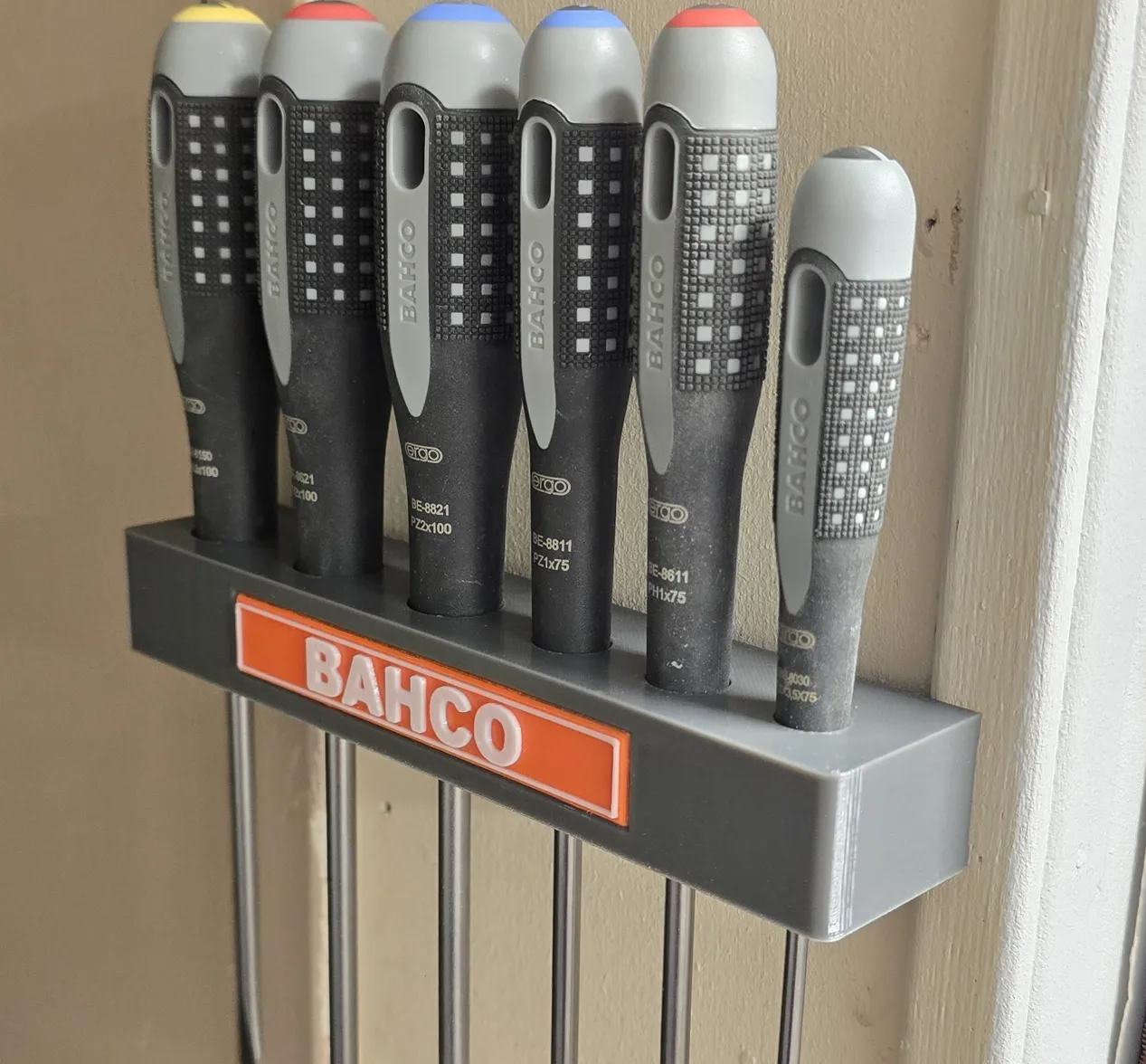 Bahco BE-9886 Wandhalterung | Werkzeug-Organizer für ERGO