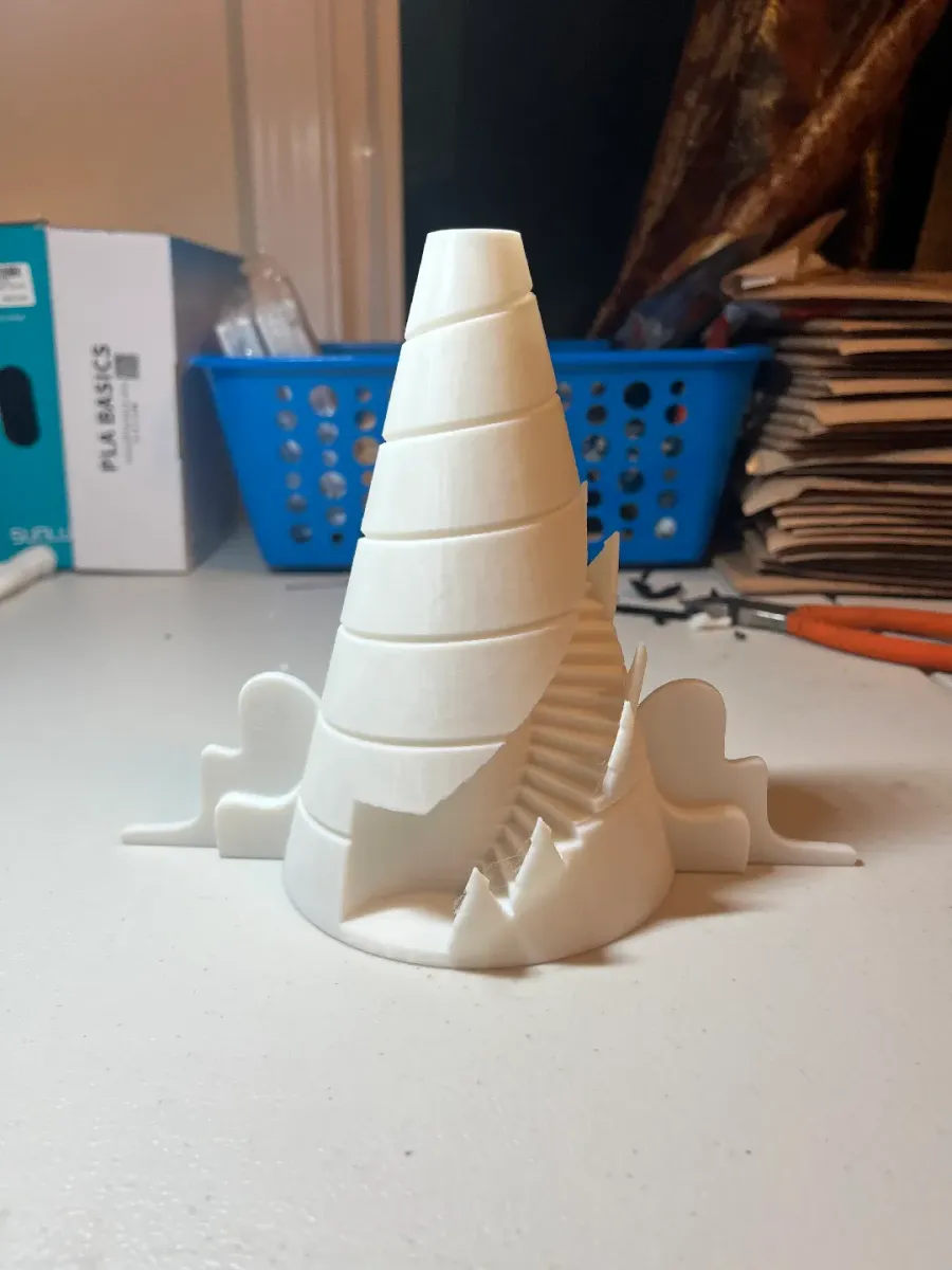 Spire's End Würfelturm | Tabletop Dice Roller DIY-Rohling