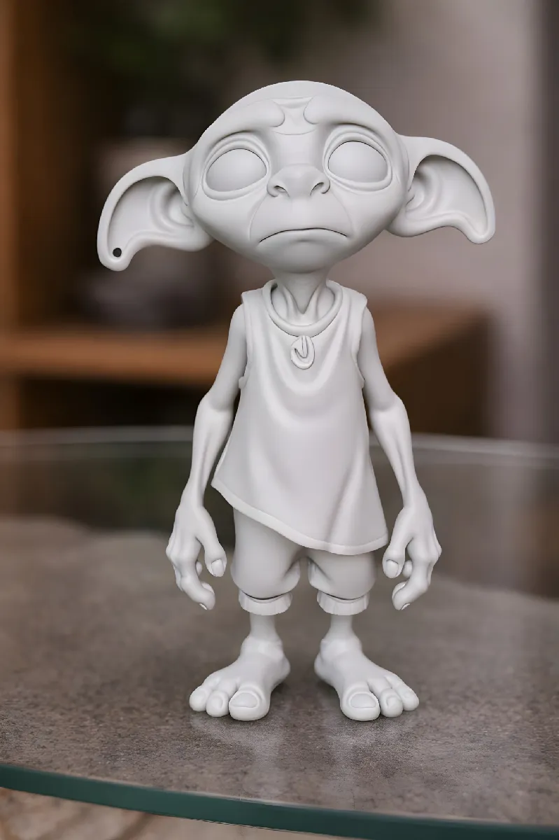 Baby Dobby Figur | 3D-Druck Sammlerstück & DIY-Rohling