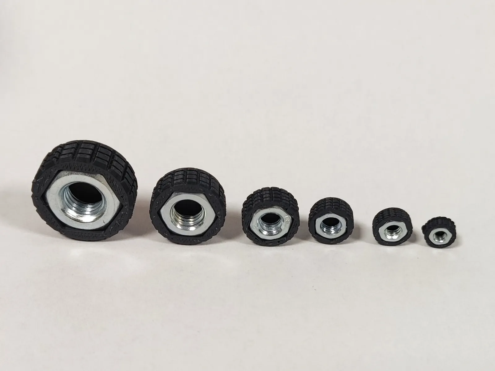 Ergonomische Daumenmuttern-Kappen (3xM3, 3xM4, 3xM5, 3xM6, 3xM8,3xM10)