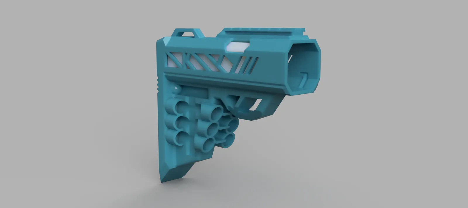 Nerf Elite 2.0 Commander Schulterstütze | Dart-Halter Upgrade