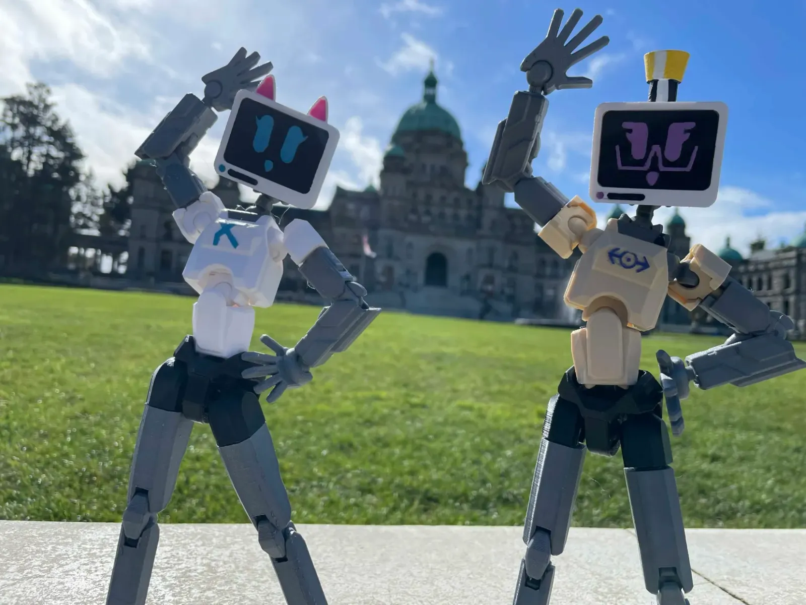 Dummy 13 TV Head V3 | Retro Monitor Kopf für Actionfiguren
