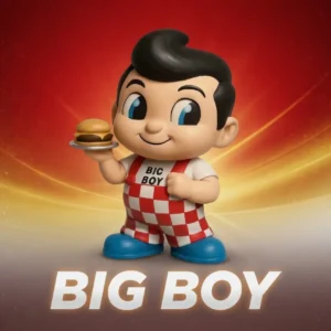 Big Boy Sammlerfigur | Retro Diner Statue DIY-Rohling