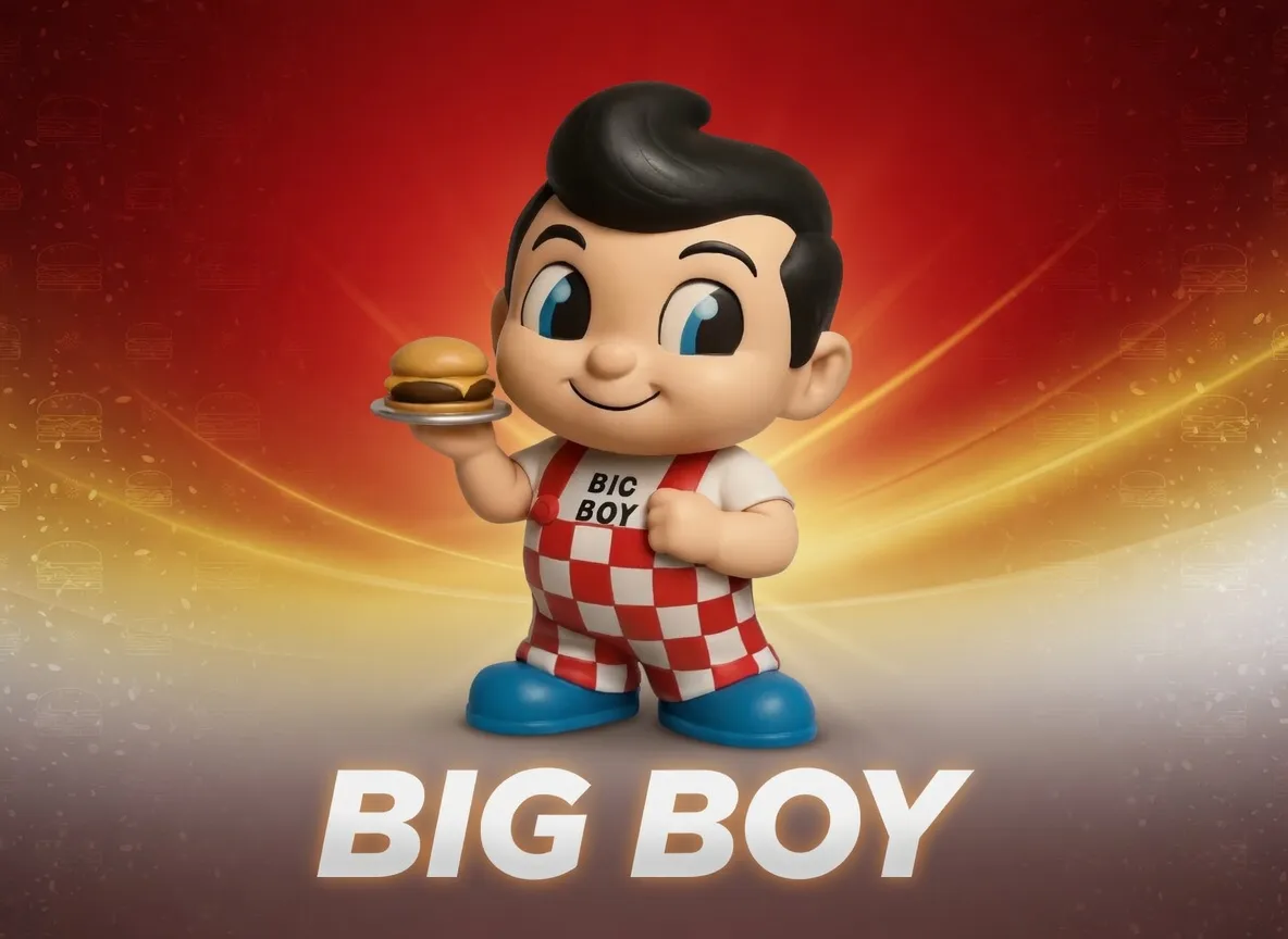 Big Boy Sammlerfigur | Retro Diner Statue DIY-Rohling