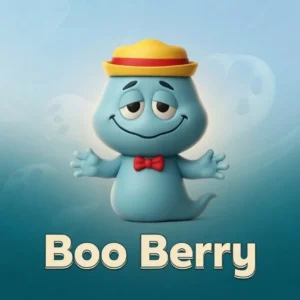 Boo Berry Sammlerfigur | Retro Maskottchen DIY-Rohling