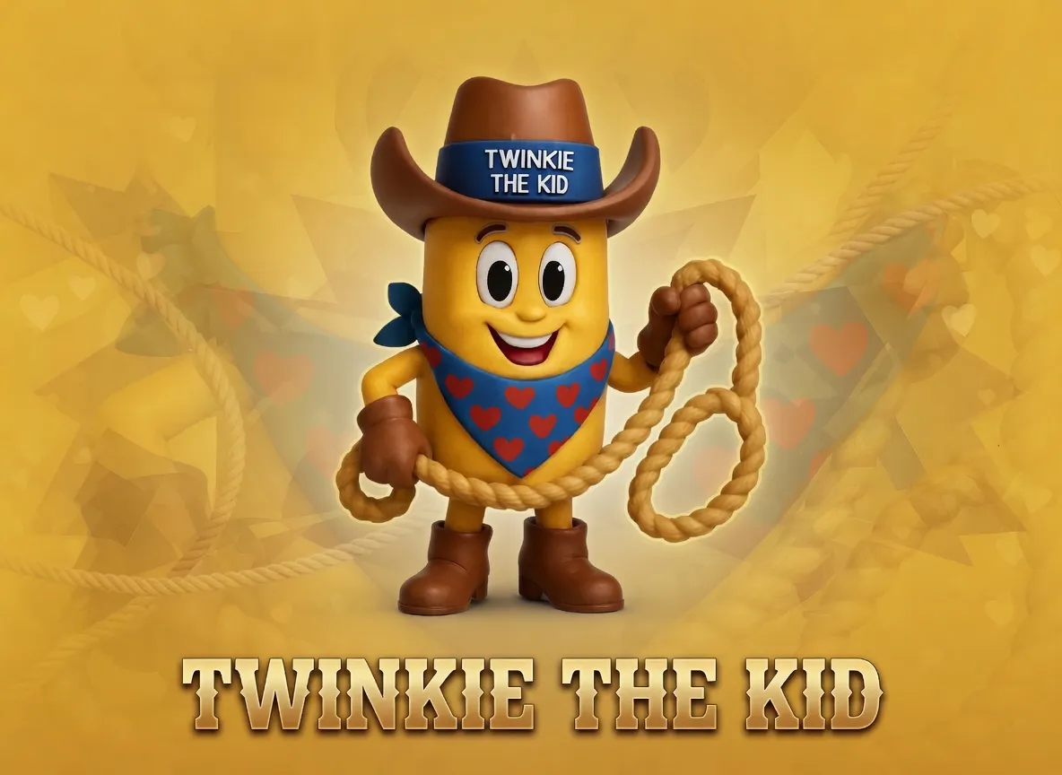 Twinkie The Kid Figur | Retro Sammlerstück DIY