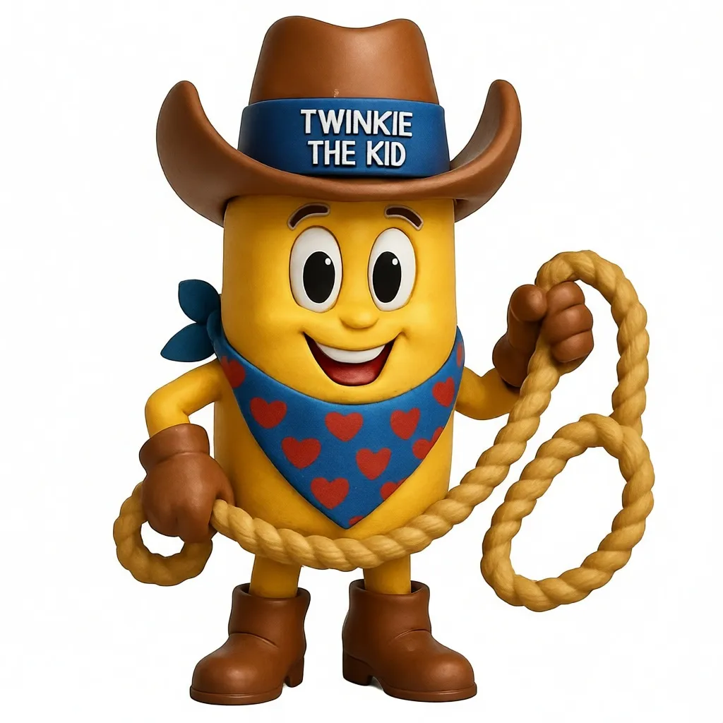 Twinkie The Kid Figur | Retro Sammlerstück DIY - image3 Twinkie The Kid Figur | Retro Sammlerstück DIY – Bild 3