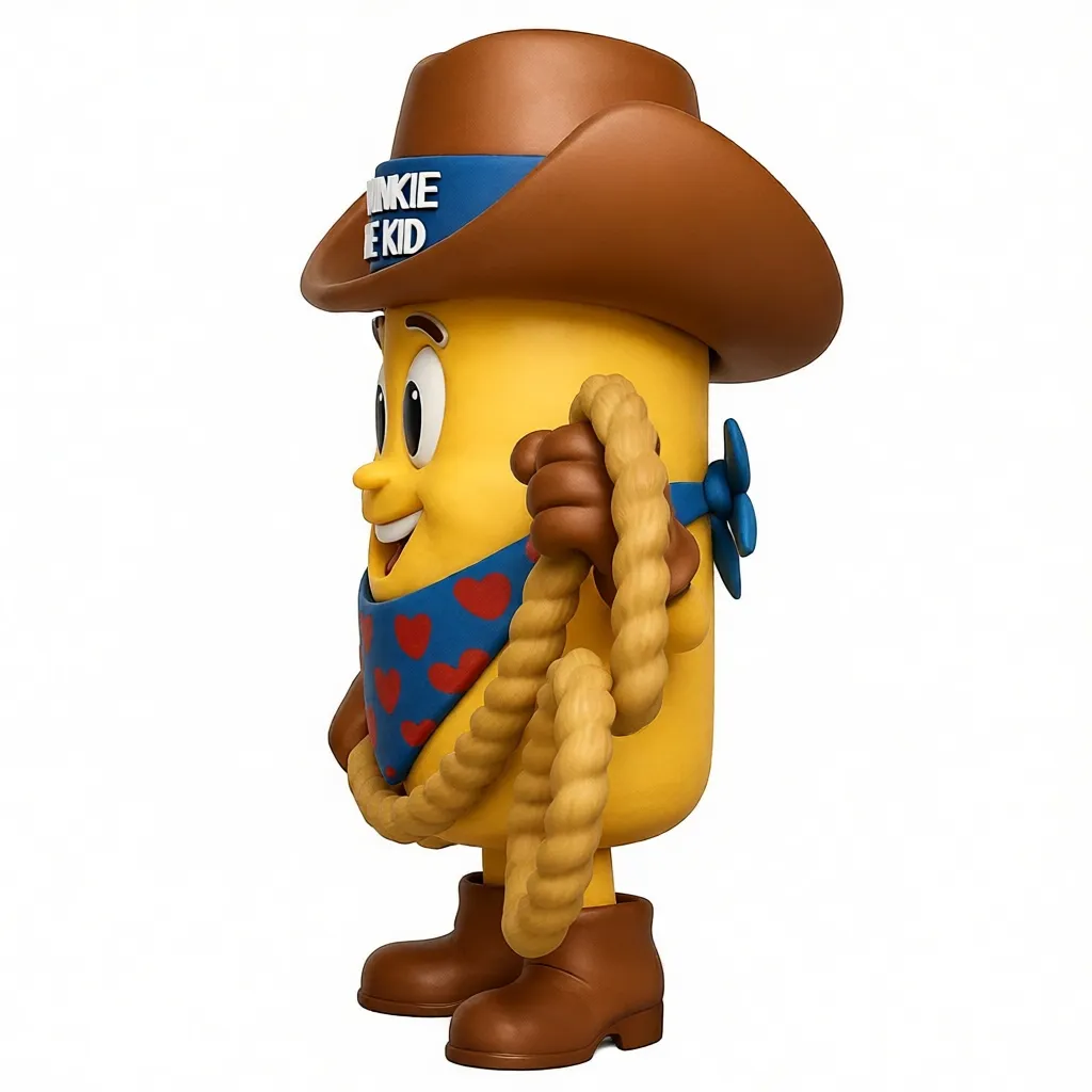 Twinkie The Kid Figur | Retro Sammlerstück DIY - image4 Twinkie The Kid Figur | Retro Sammlerstück DIY – Bild 4