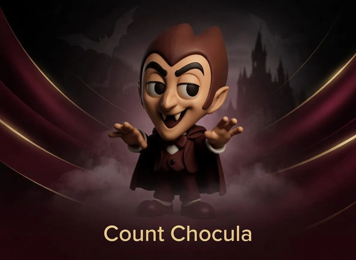 Count Chocula Figur | Retro Sammlerstück DIY-Rohling