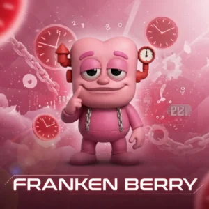 Franken Berry Figur | Retro Sammlerstück DIY-Rohling