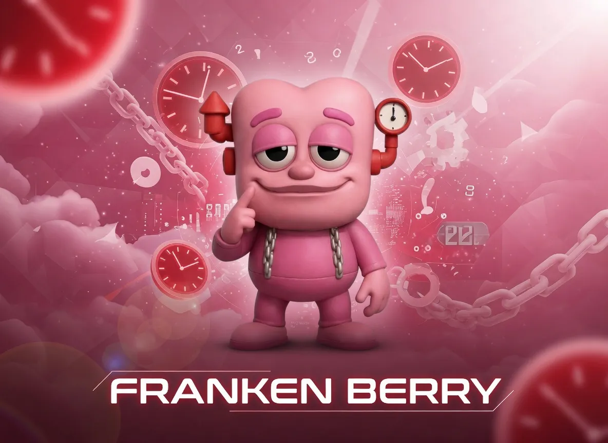 Franken Berry Figur | Retro Sammlerstück DIY-Rohling