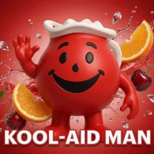 Kool-Aid Man Sammlerfigur | Retro DIY Statue zum Bemalen