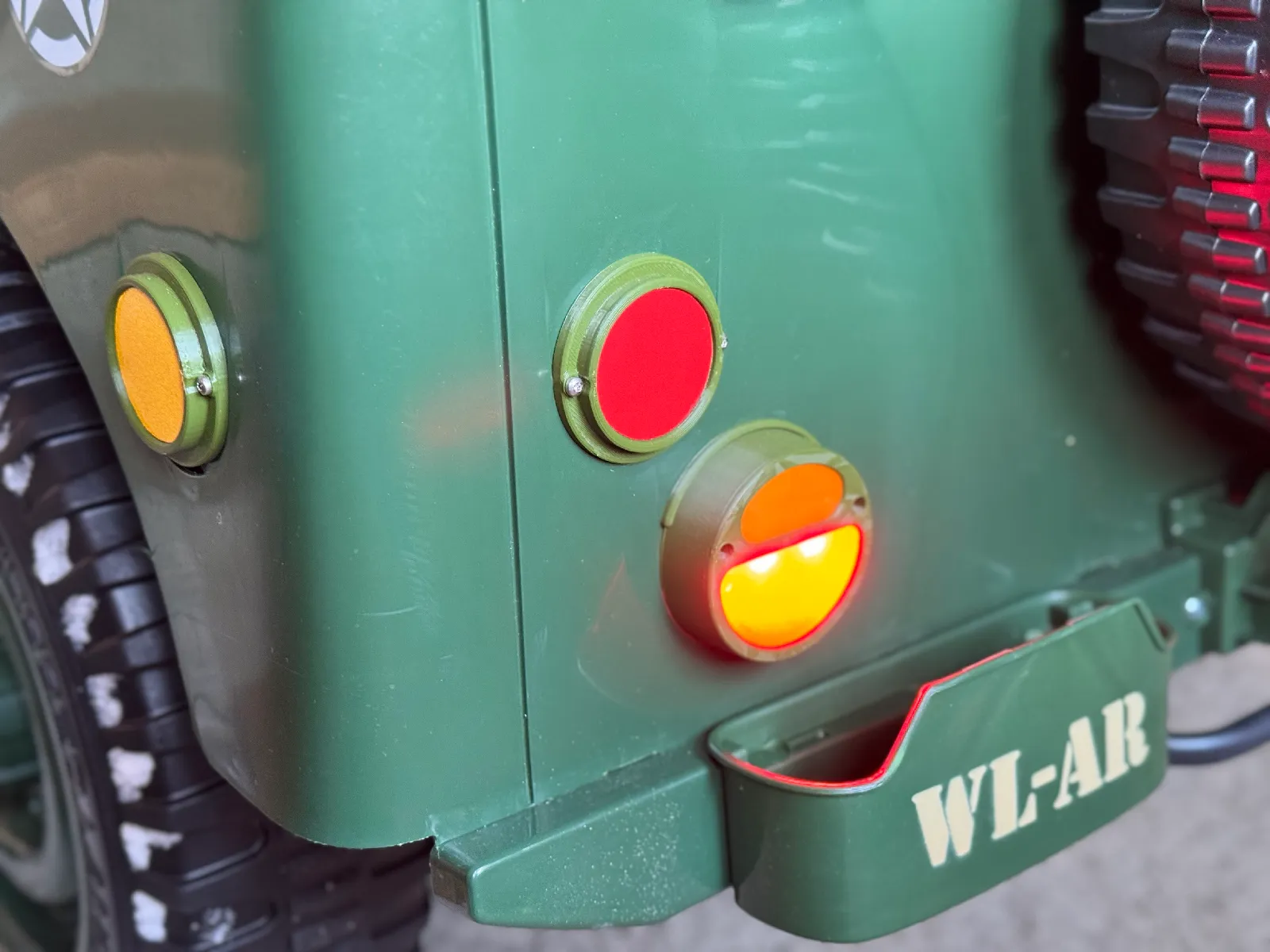Willys Jeep Rückleuchten Upgrade | ActionBikes Tuning