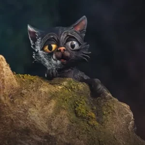 Danse Macabre Katze Figur | Efteling Fankunst Deko