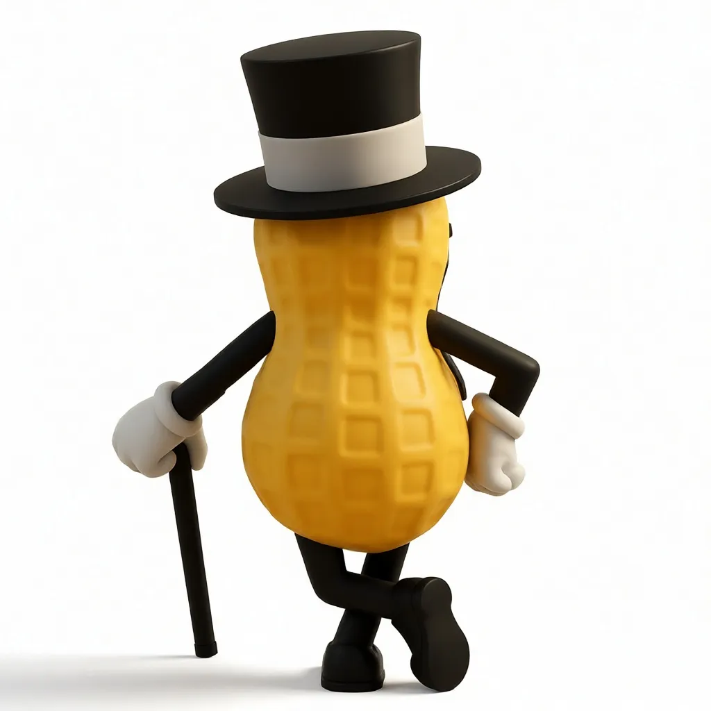 Mr. Peanut Sammlerfigur | 3D-Druck DIY-Rohling - image5 Mr. Peanut Sammlerfigur | 3D-Druck DIY-Rohling – Bild 5