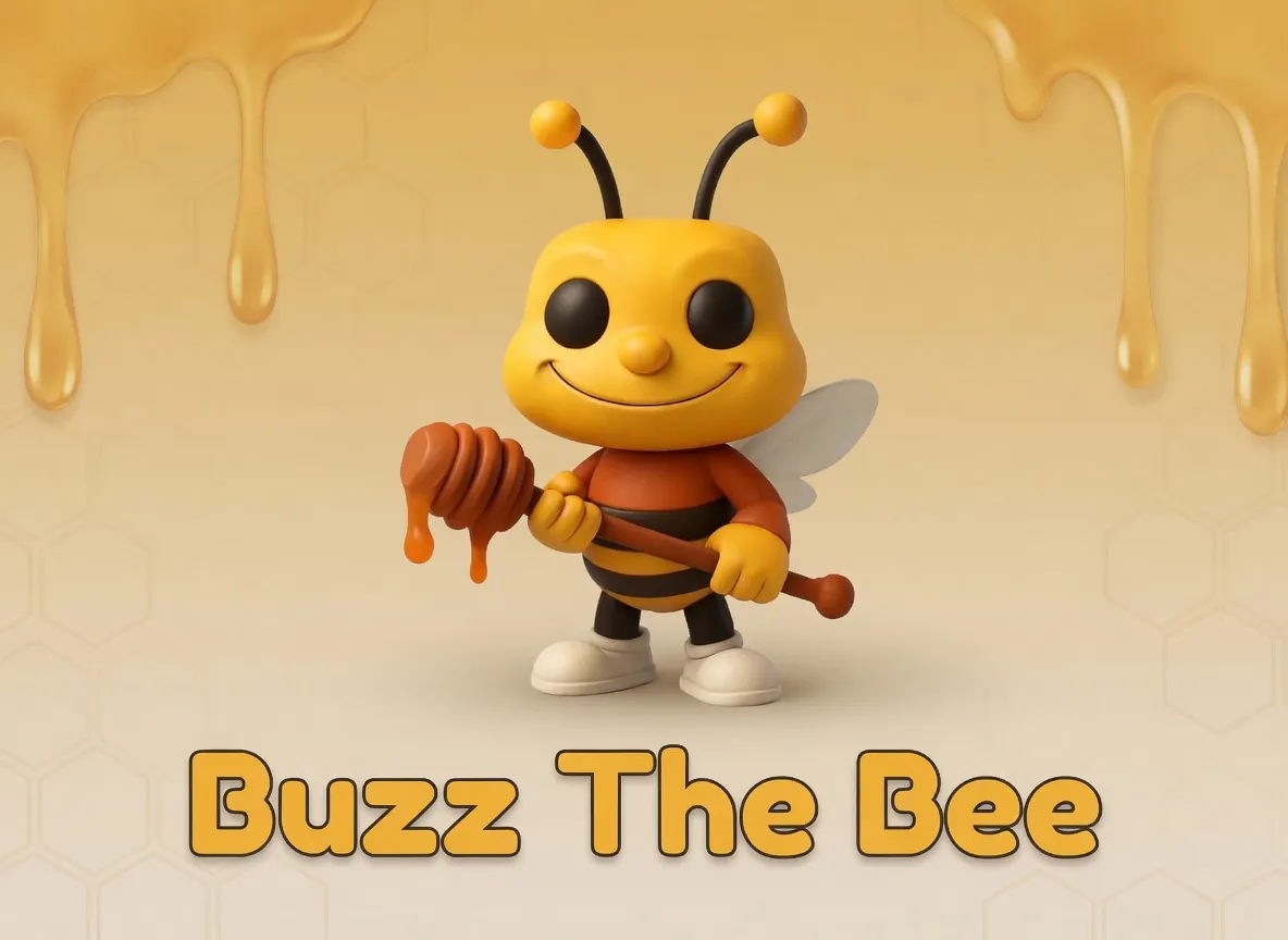 Buzz the Bee Figur | Dekorative Sammlerfigur DIY
