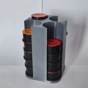 Delta Q Kapselhalter | Vertikaler Kapselspender 4 Spalten