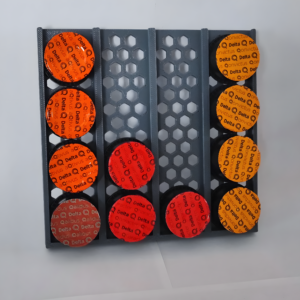 Delta Q Kapselhalter Wand & Schublade | Kaffee Organizer
