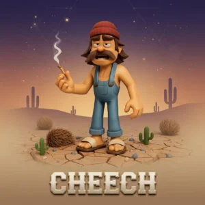 Cheech Sammlerfigur DIY-Rohling | Kultige Deko-Figur