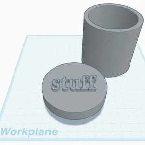 Stuff Jar Aufbewahrungsdose | Organizer für Kleinteile