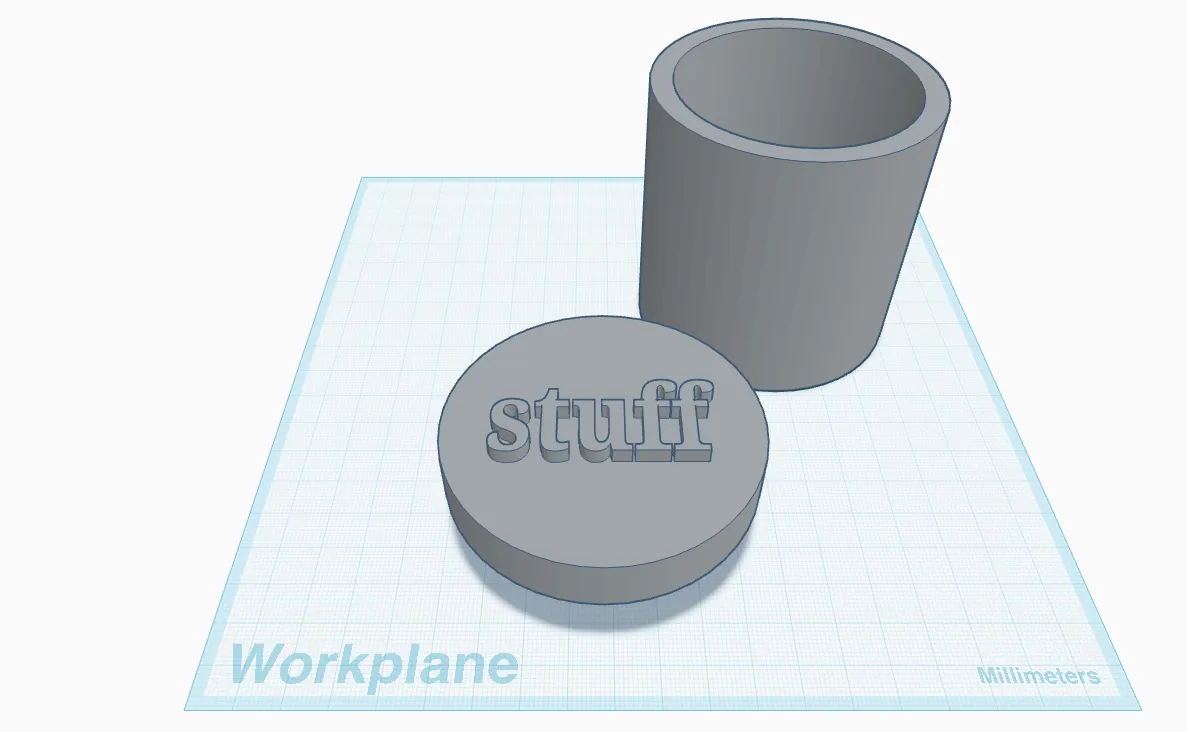 Stuff Jar Aufbewahrungsdose | Organizer für Kleinteile