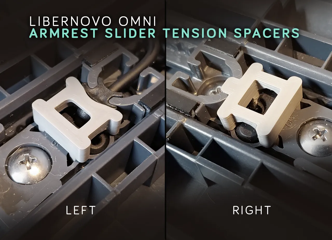 Libernovo Omni Armlehnen-Spacer | Slider Tension Mod