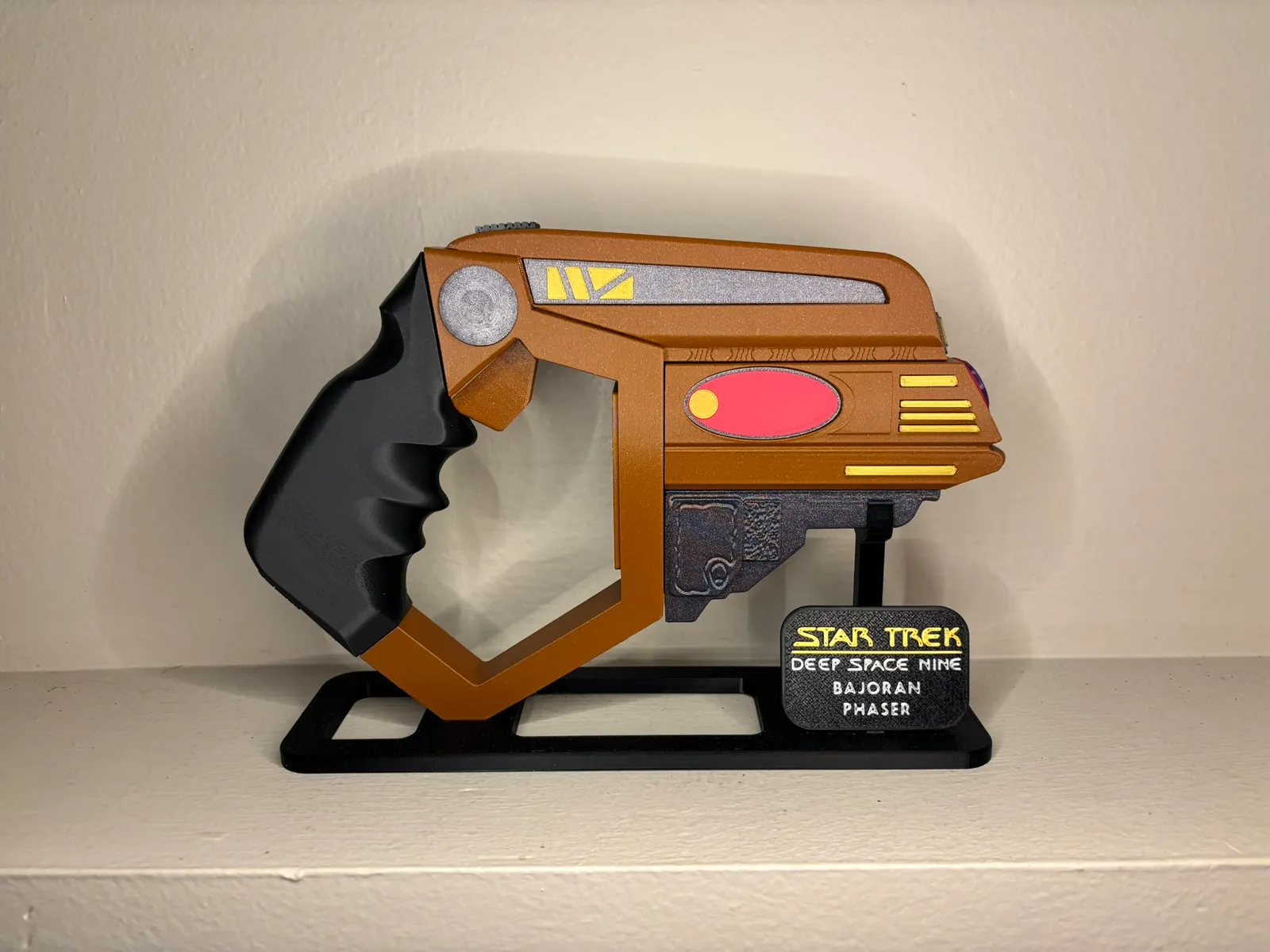 Bajoranischer Phaser Star Trek: DS9 | Cosplay Prop Sammlerstück