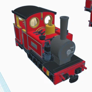 O9 Tram Lokomotive Gehäuse | Modellbau Eisenbahn Zubehör