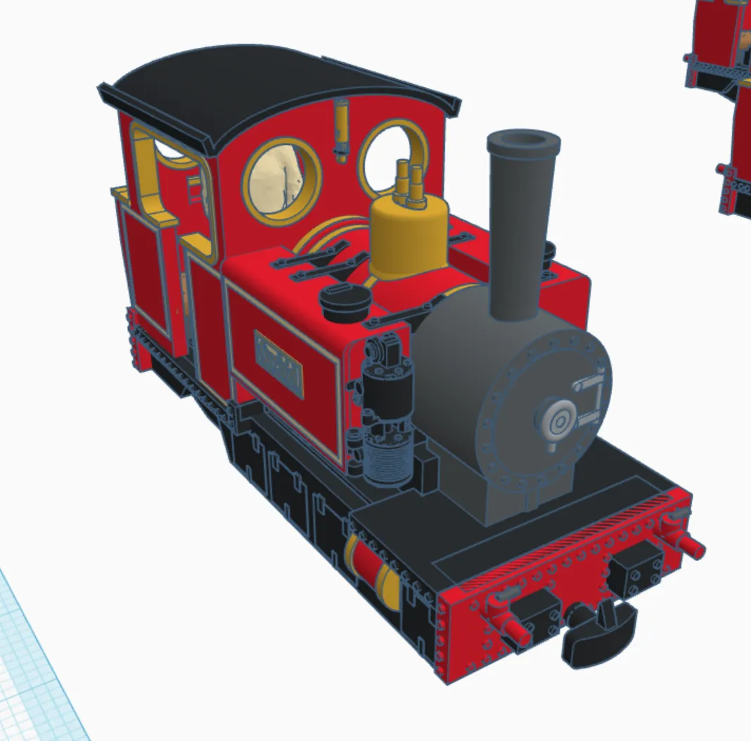 O9 Tram Lokomotive Gehäuse | Modellbau Eisenbahn Zubehör