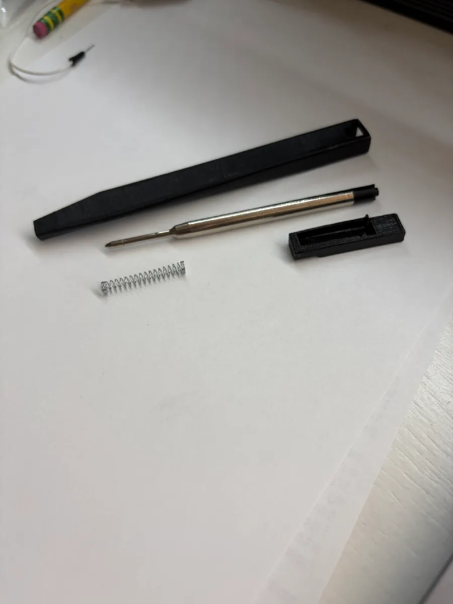 Kugelschreiber mit Klickmechanismus | Ergonomischer Stift