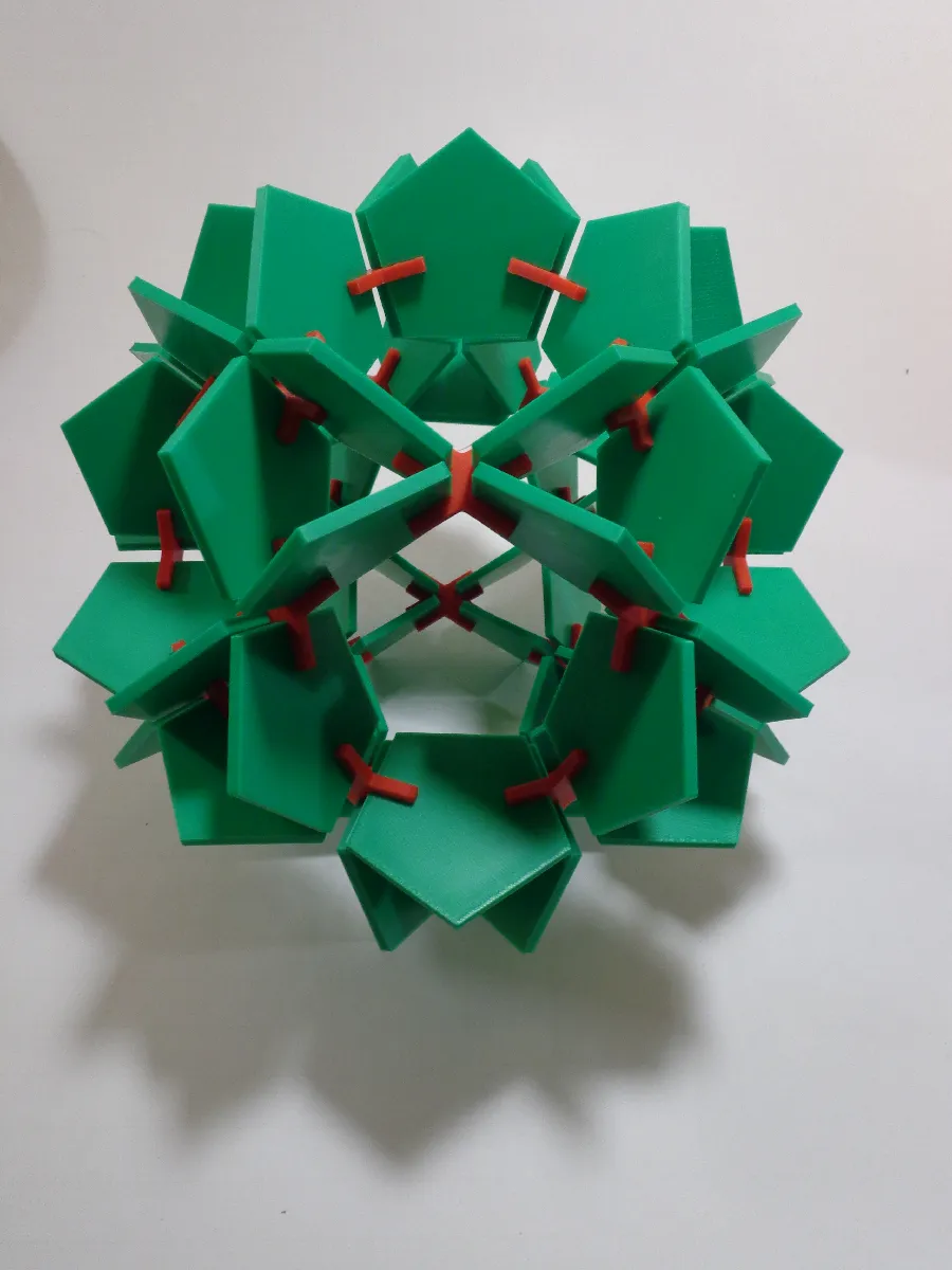 Holden Ikosidodekaeder Geometrie-Baukasten (90 Teile)