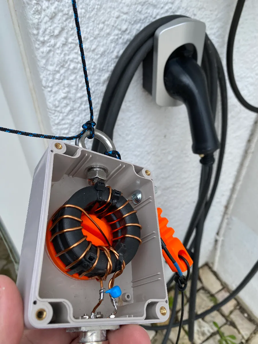 FT-240 Ferritkern-Halterung für Balun-Gehäuse