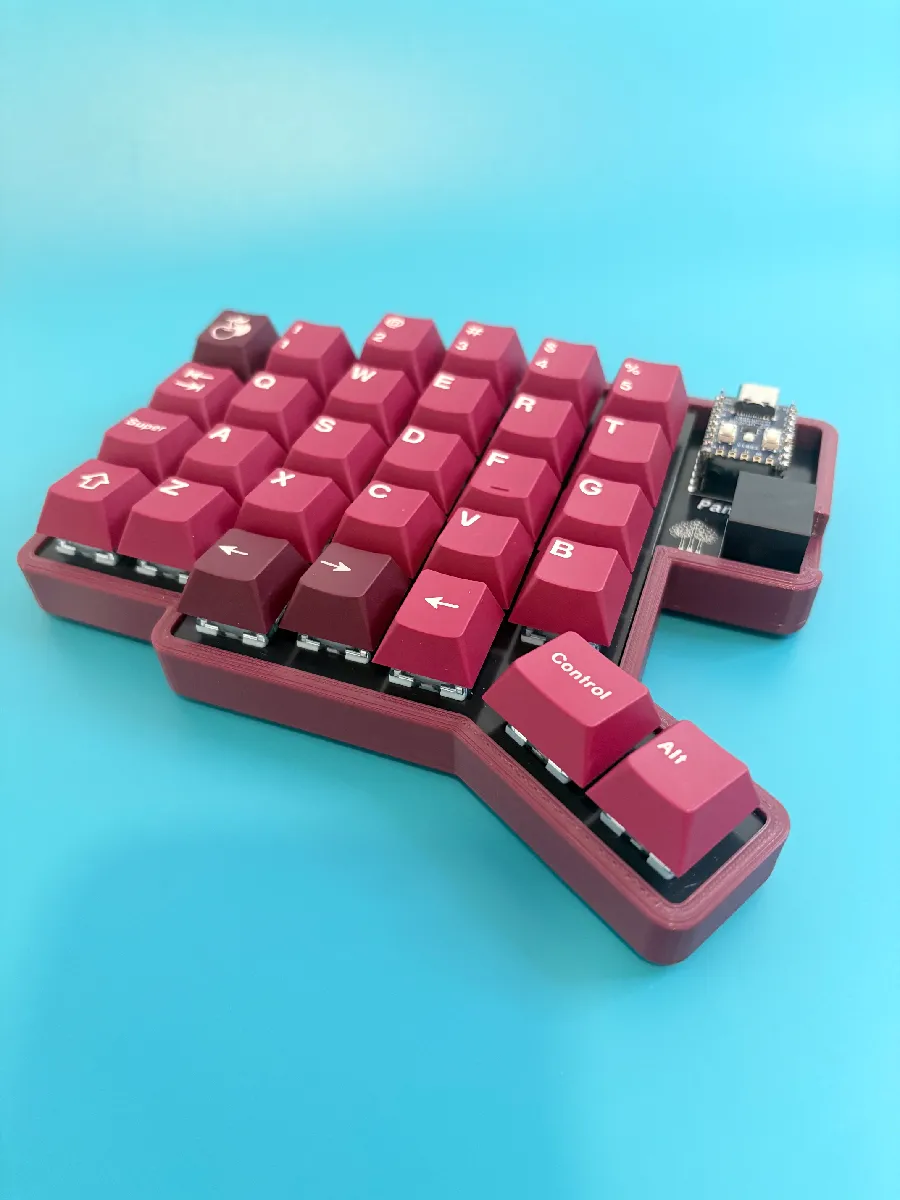 Pando58 Ergonomisches Split-Keyboard Untergehäuse