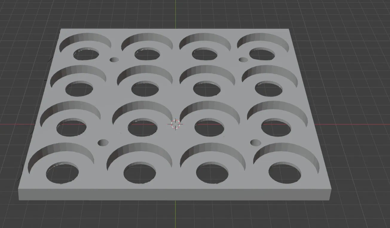 Blood Bowl Trageplatte für 16 Miniaturen (32mm)