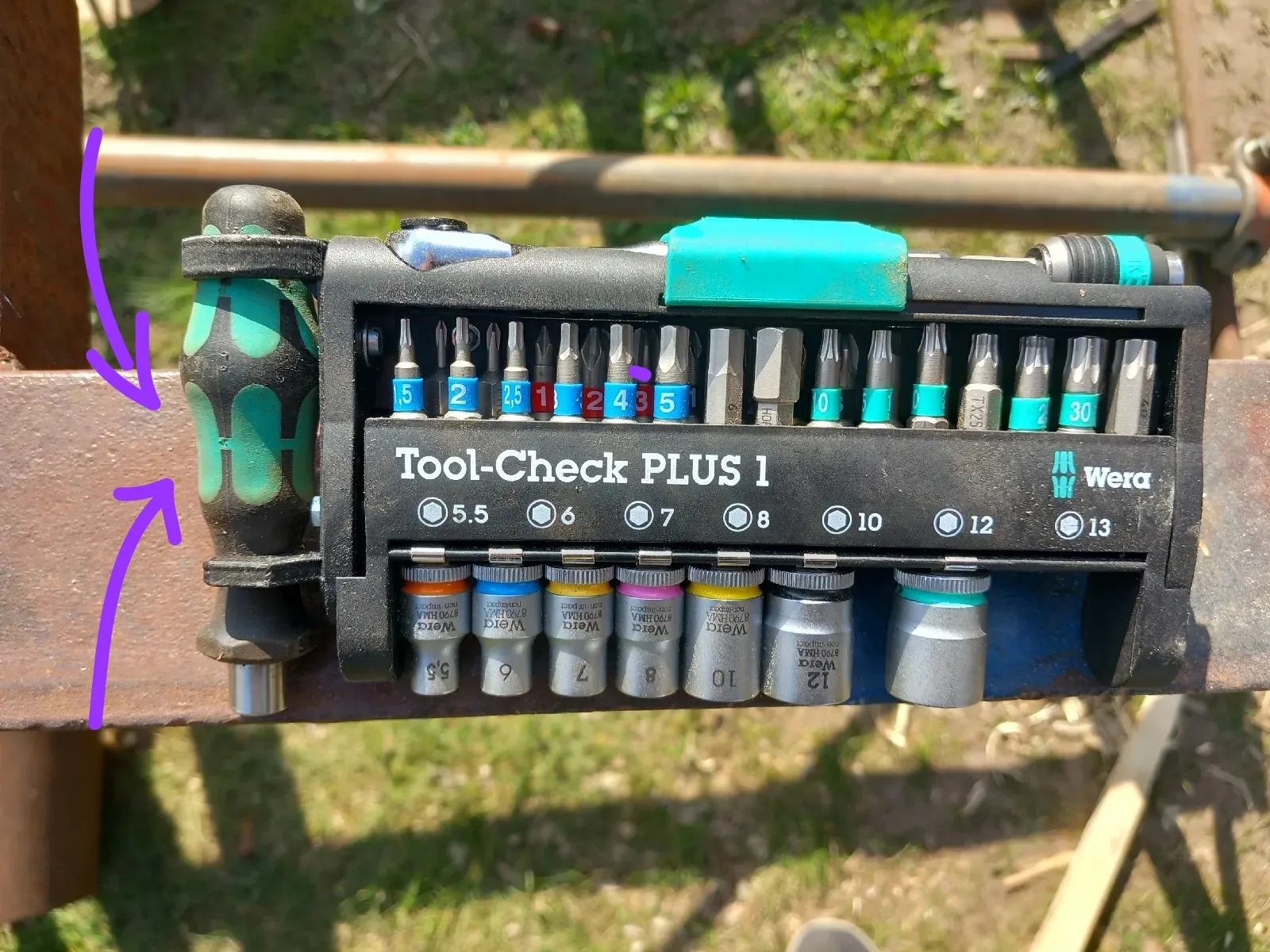 Wera Tool-Check Plus Halter für Kraftform Handhalter