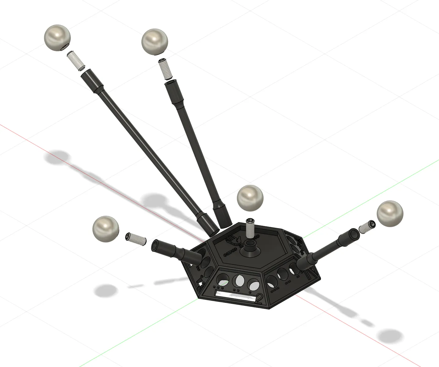 Modularer Motion Capture Rigid Body Kit für OptiTrack